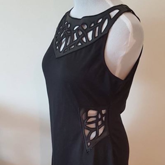 NWT Beyoncé Label - House of Deréon Cut Out Black Dress - Picture 3 of 16
